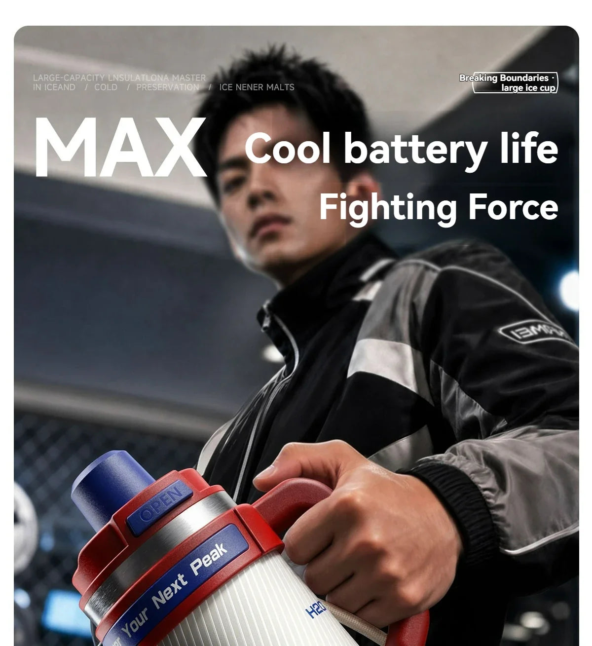 Cold Ceramic Tumbler for 72 Hours of Insulation