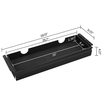 Slide-Out Drawer for Under-Desk Storage