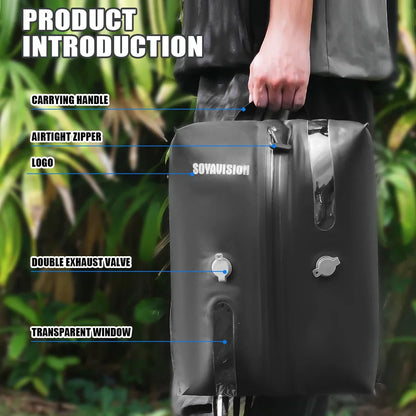 Travel Compression Storage Bags for Vacuum Sealing