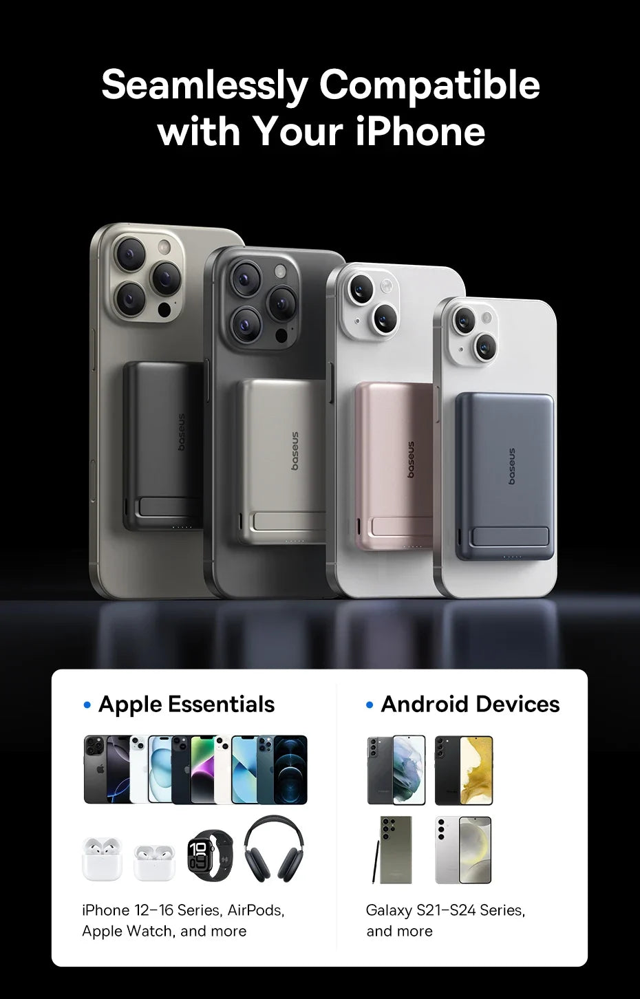5000mAh Wireless Charger Portable Power Bank