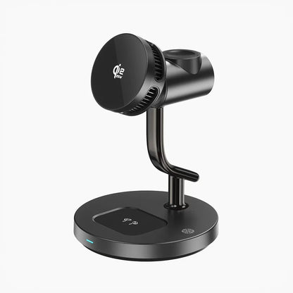 Wireless Charging Stand with Magnetic Fast Charge Feature