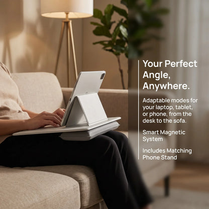 Collapsible Laptop Stand with Magnetic Features