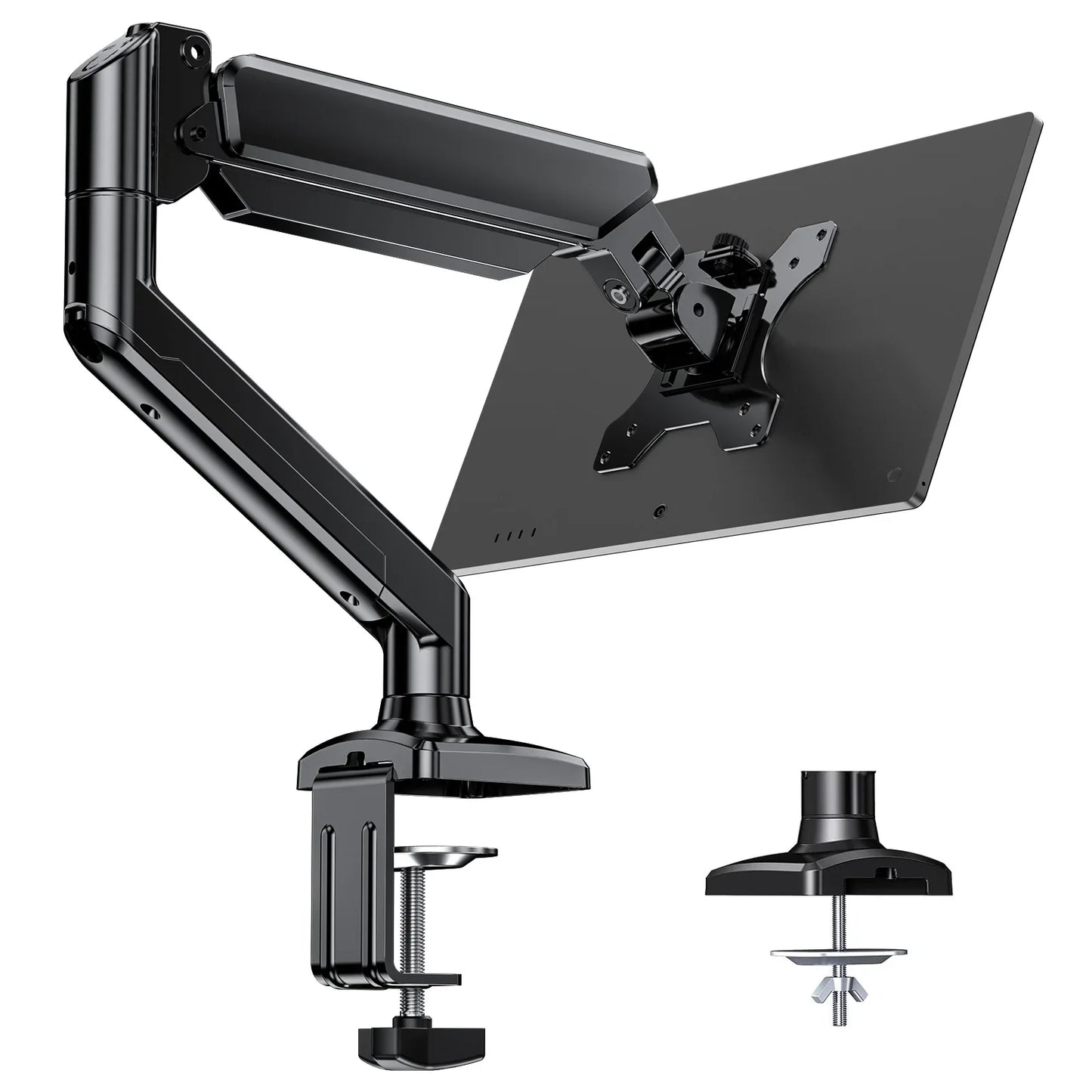 Gas Spring Monitor Arm for Adjustable Screen Positioning