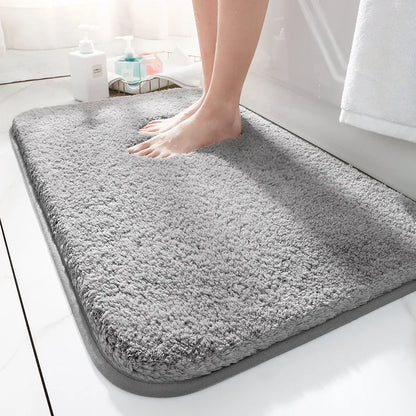 Luxurious Water-Absorbent Bath Mat – Thick & Non-Slip Design