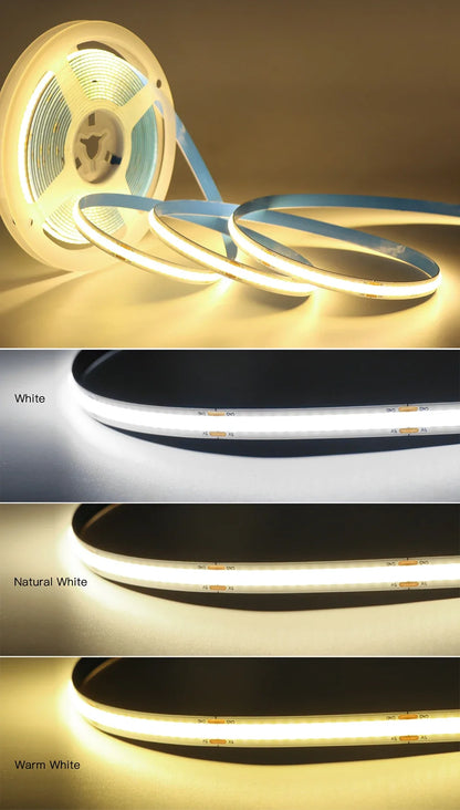 Desk Strip Light with COB LED and USB Connection