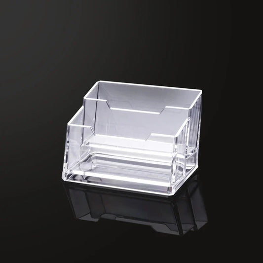 Acrylic Holder for Business Cards – Clear Display Stand