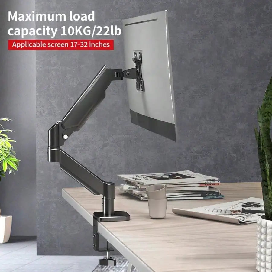 Dual Monitor Stand with Gas Spring Mechanism