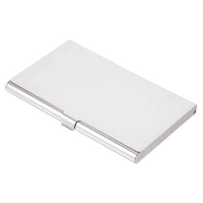 Aluminum Business Card Holder with Flip Cover