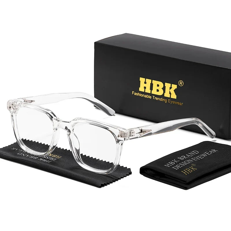 Square Glasses with Blue Light Protection