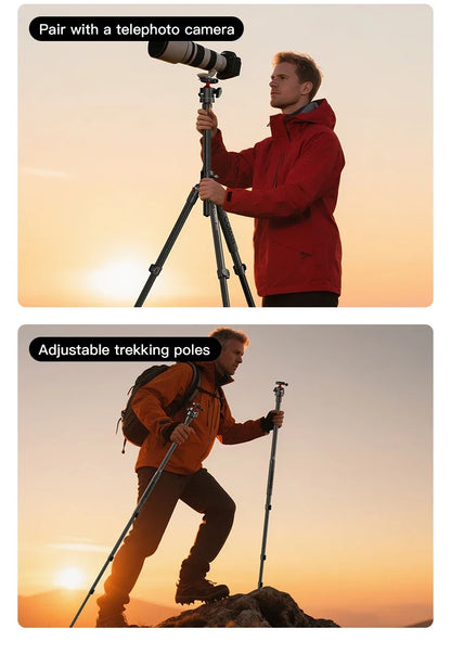 Compact Overhead Tripod for Cameras