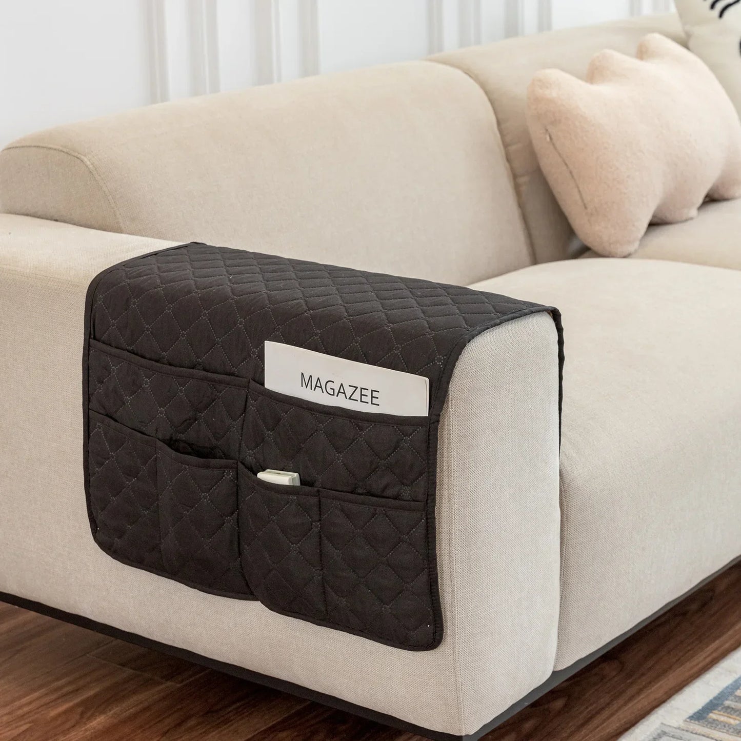 Sofa Armrest Storage Bag