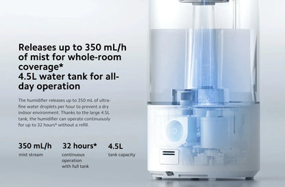 Smart Humidifier with Antibacterial Features