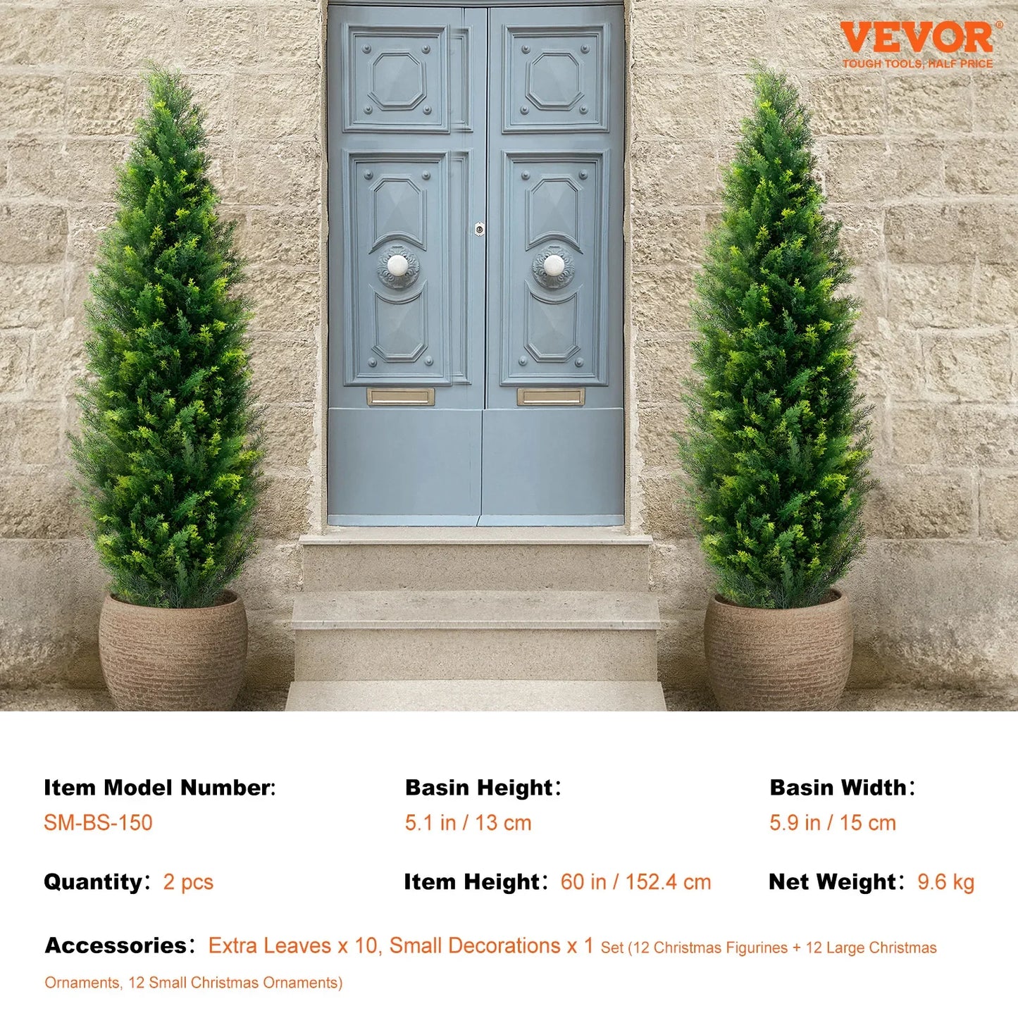 Cedar Faux Topiary Plant