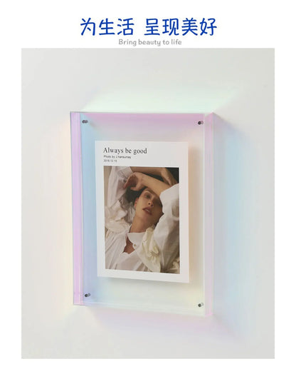 Customizable Acrylic Picture Display Frame