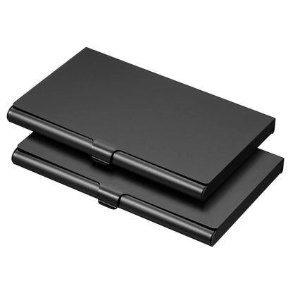 Aluminum Business Card Holder with Flip Cover