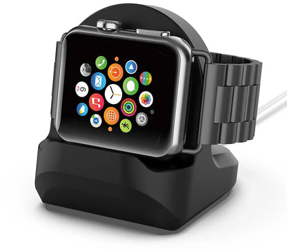 Silicone Stand Holder for Apple Watch Charging Dock