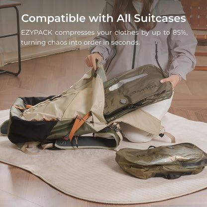 Vacuum Sealed Compression Backpack for Travel