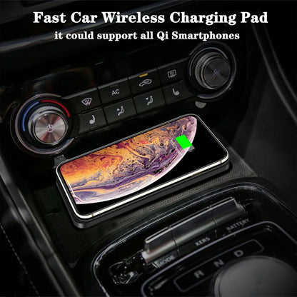 Fast Charging Pad for Cars with Anti-Slip Design