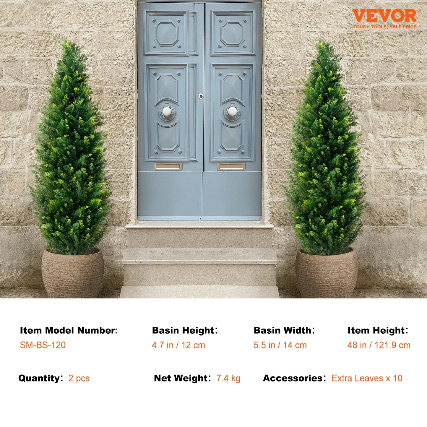 Cedar Faux Topiary Plant