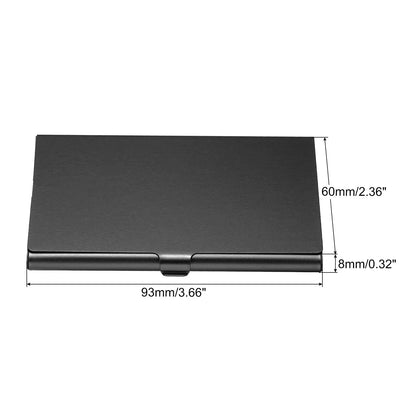 Aluminum Business Card Holder with Flip Cover