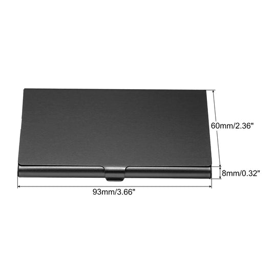 Aluminum Business Card Holder with Flip Cover