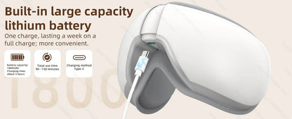 Eye Massager with Heat and Vibration Features