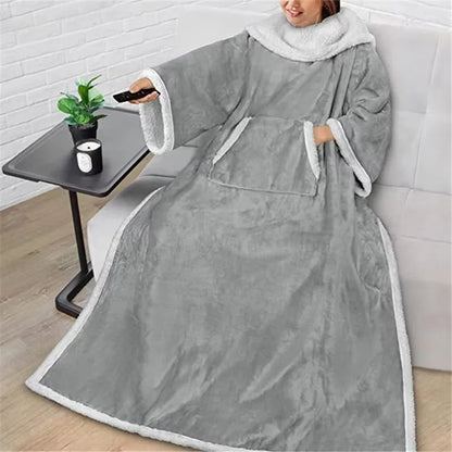 Cozy Wearable Fleece Blanket