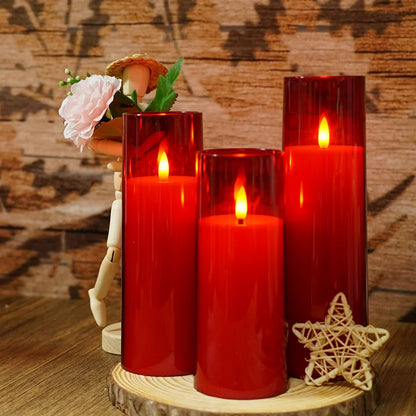 LED Candles with Remote Control - Pack of 5