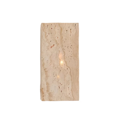 Elegant Stone Wall Light - Unique Natural Accent Fixture