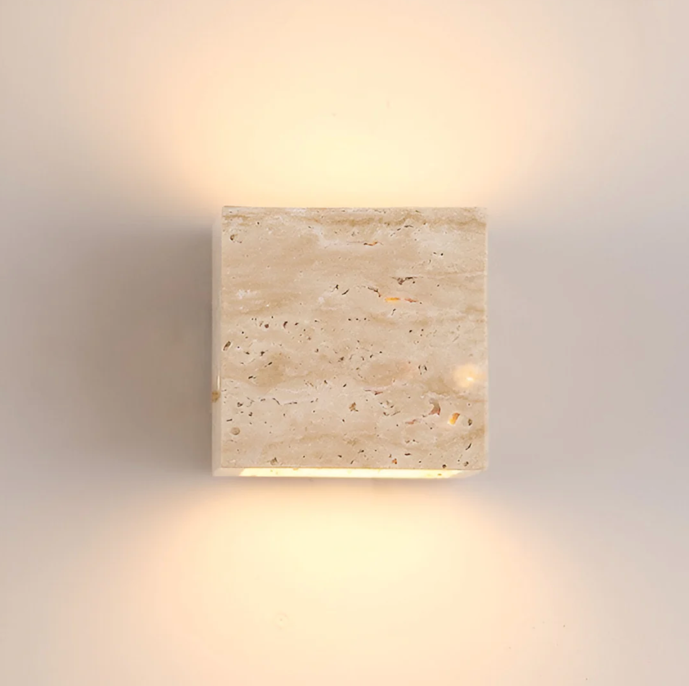 Elegant Stone Wall Light - Unique Natural Accent Fixture