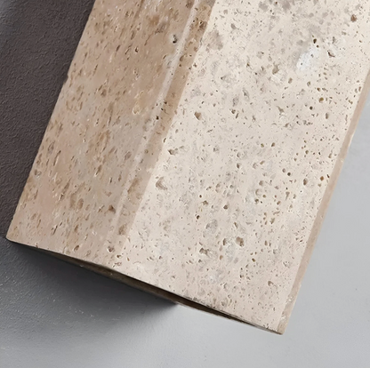 Elegant Stone Wall Light - Unique Natural Accent Fixture