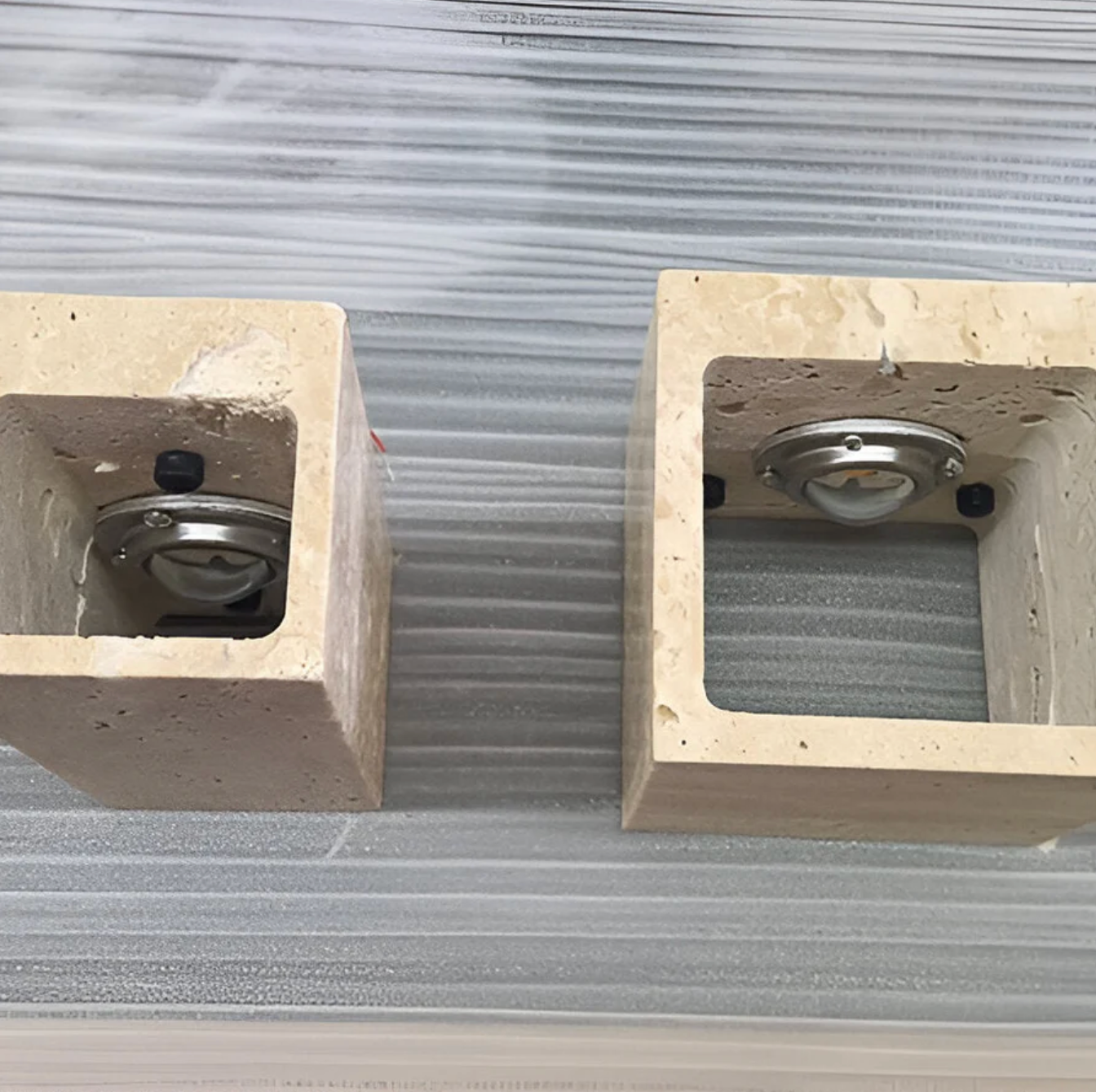 Elegant Stone Wall Light - Unique Natural Accent Fixture
