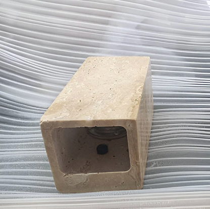 Elegant Stone Wall Light - Unique Natural Accent Fixture