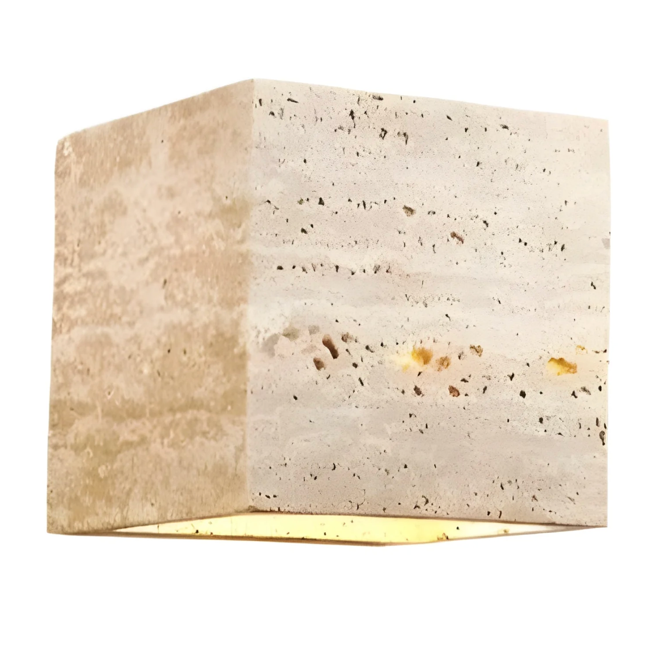 Elegant Stone Wall Light - Unique Natural Accent Fixture
