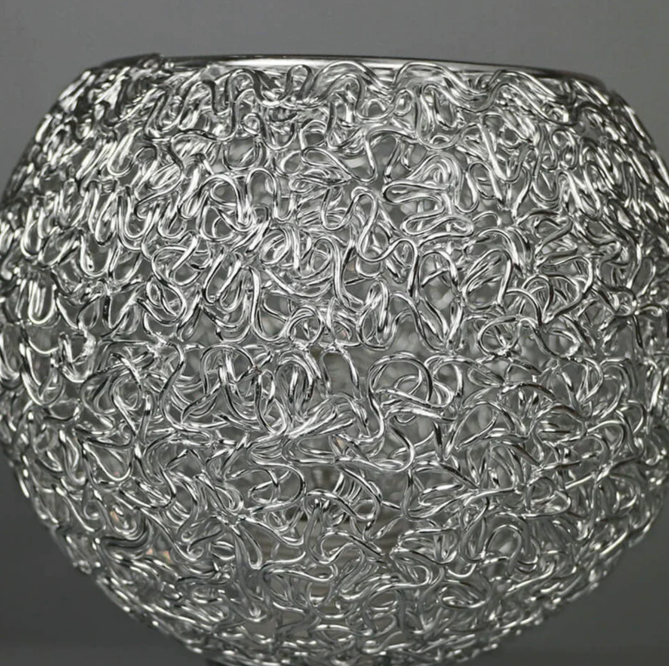 Stylish Ceiling Light Fixture with Open Sphere Design