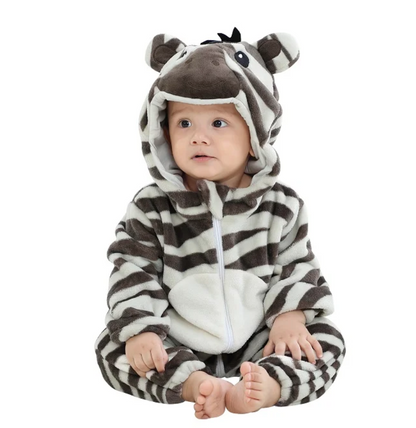 Infant Fleece Bodysuit for Cozy Comfort