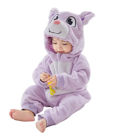 Infant Fleece Bodysuit for Cozy Comfort