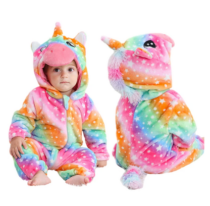 Infant Fleece Bodysuit for Cozy Comfort