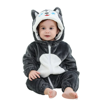 Infant Fleece Bodysuit for Cozy Comfort