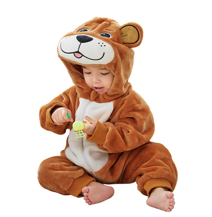 Infant Fleece Bodysuit for Cozy Comfort