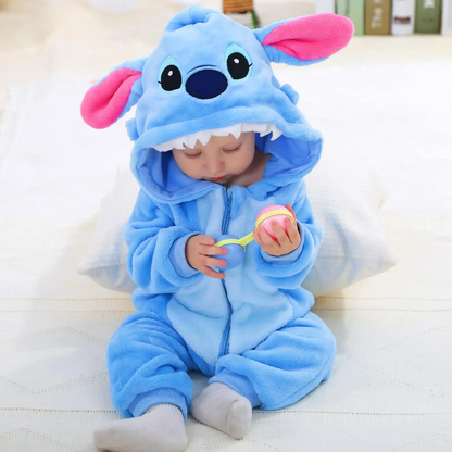 Infant Fleece Bodysuit for Cozy Comfort