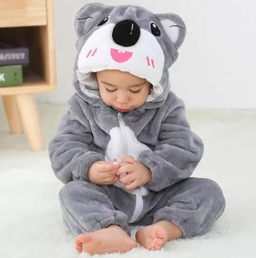 Infant Fleece Bodysuit for Cozy Comfort