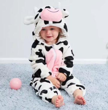 Infant Fleece Bodysuit for Cozy Comfort