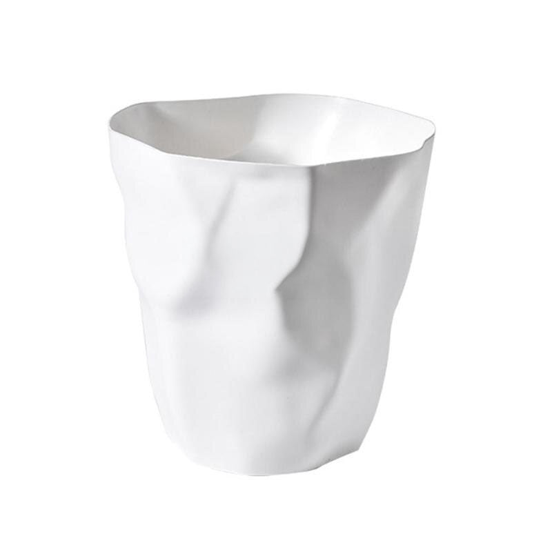 Chic Matte Waste Basket for Contemporary Interiors