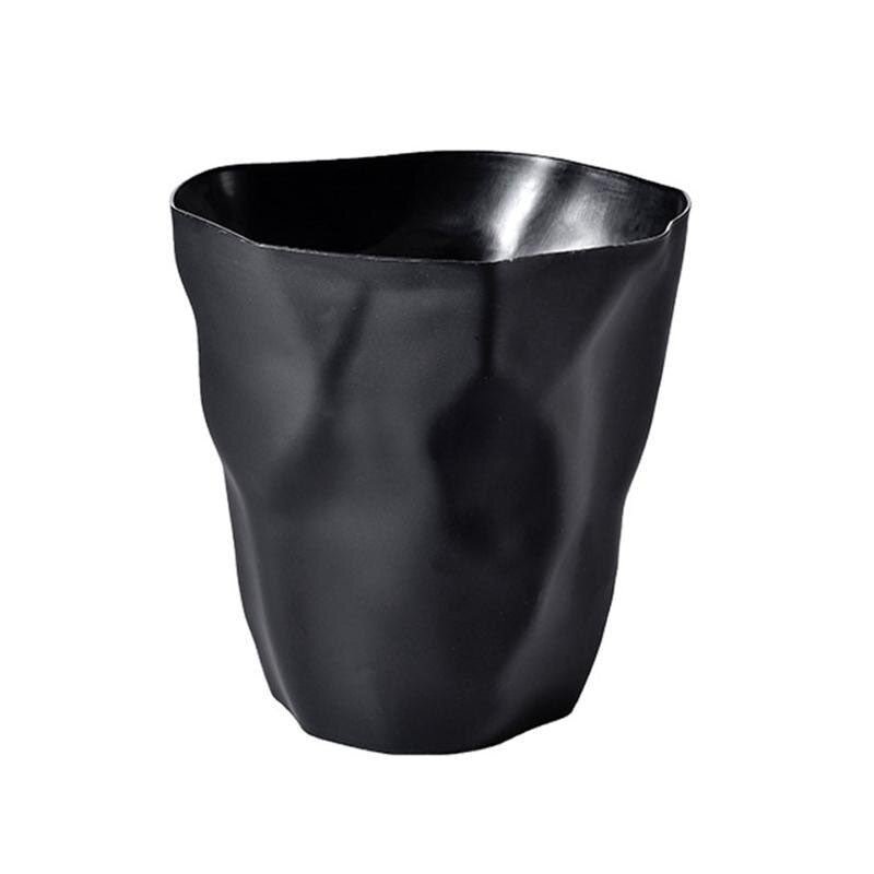 Chic Matte Waste Basket for Contemporary Interiors