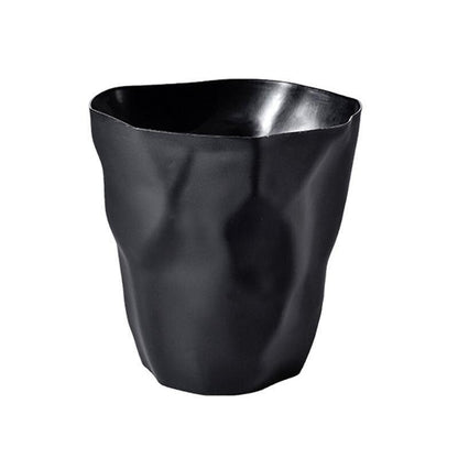Chic Matte Waste Basket for Contemporary Interiors