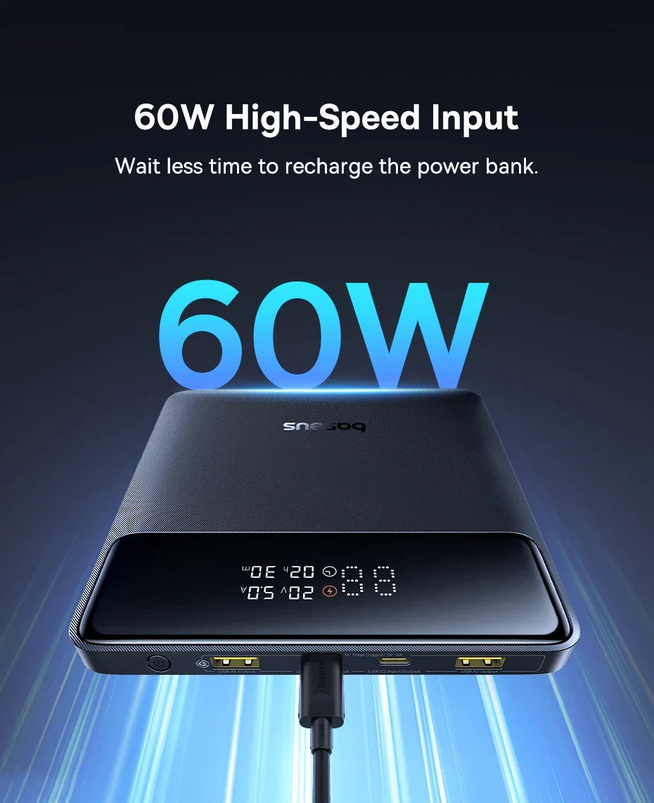 Fast Charging Power Bank 100W with PD Technology