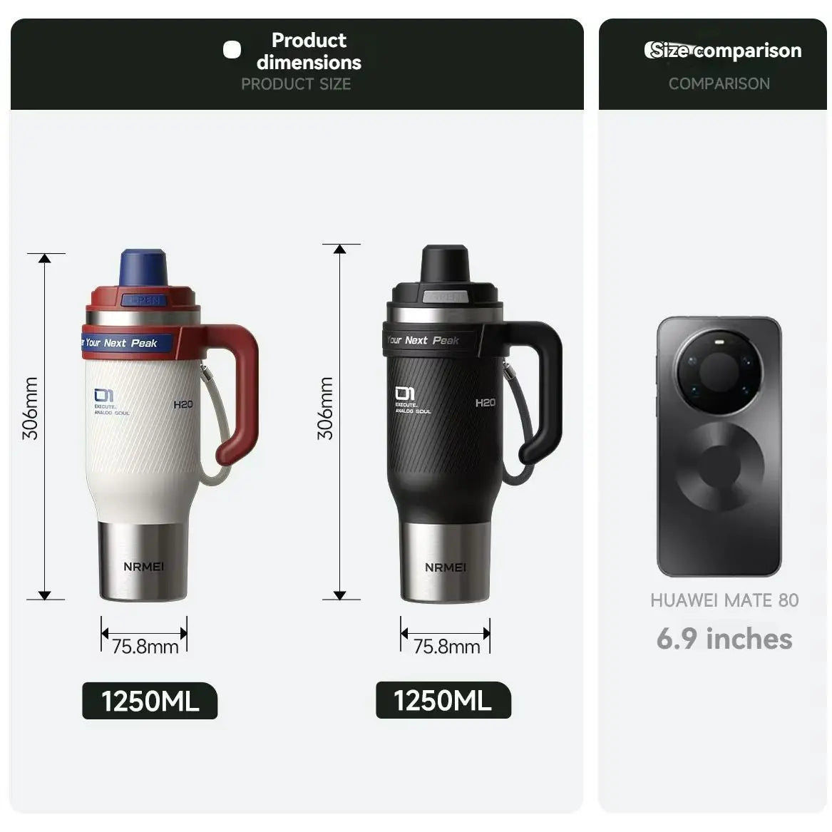 Cold Ceramic Tumbler for 72 Hours of Insulation