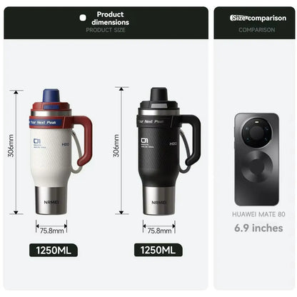 Cold Ceramic Tumbler for 72 Hours of Insulation