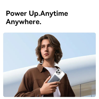 5K MagSafe Power Bank - Slim Portable Charger